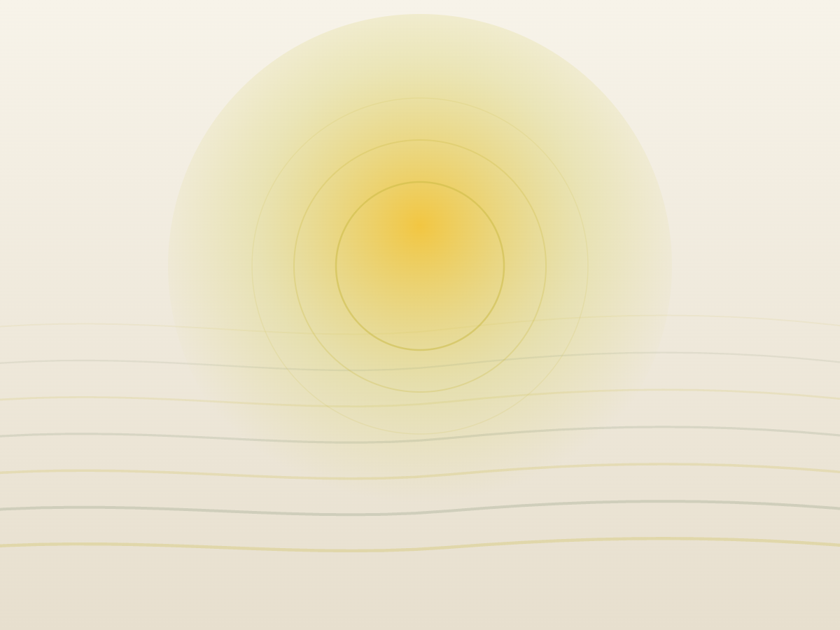 Home Calm sunrise over gentle ripples
